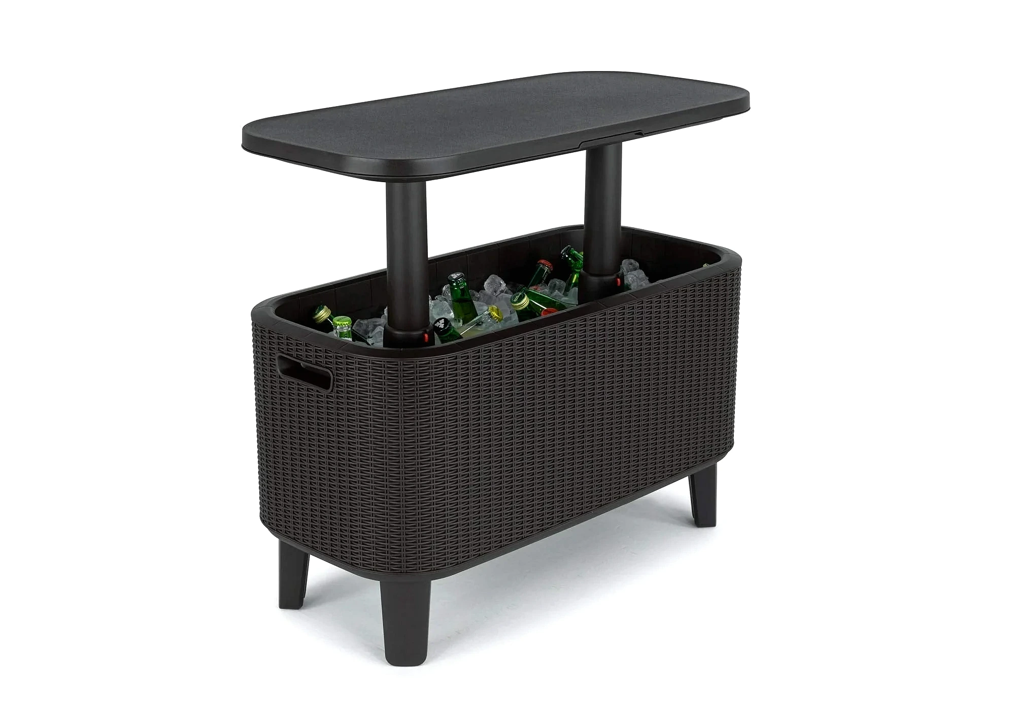 vitcher-llc-vitcher-llc-keter-bevy-bar-2-in-1-pop-up-outdoor-cocktail-table-amp-15-85-gall-01-20260725082814-e8cca1eb.webp Shtine Garden 2-in-1 Pop-Up Cocktail Table and 60L Cooler, Anthracite Grey - Image 1
