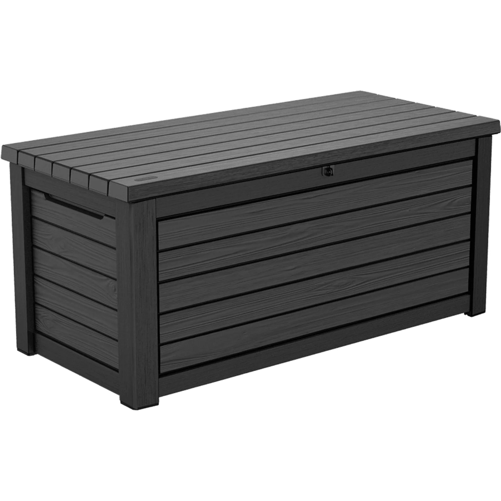 vitcher-llc-vitcher-llc-keter-northwood-22-cu-ft-outdoor-storage-deck-box-graphite-01-20260725082806-61d31eb6.webp Shtine Garden 630L Wood-Panelled Outdoor Storage Deck Box, Graphite - Image 1